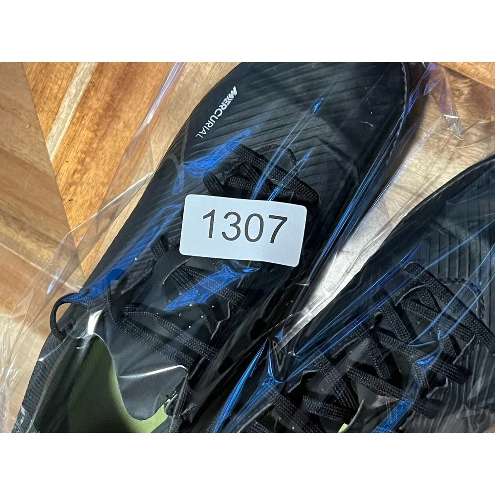 Nike Vapor 15 Club IC Indoor Football Soccer Shoes Black US 7 (DJ5969‎ 001)